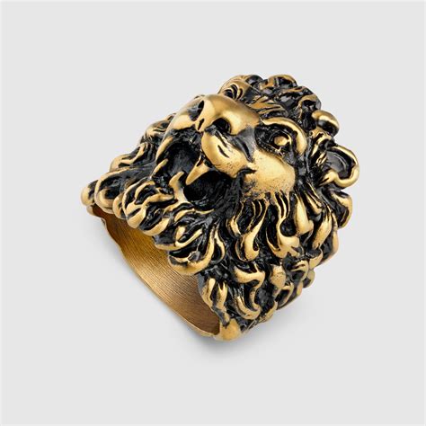 gucci lion ring dupe